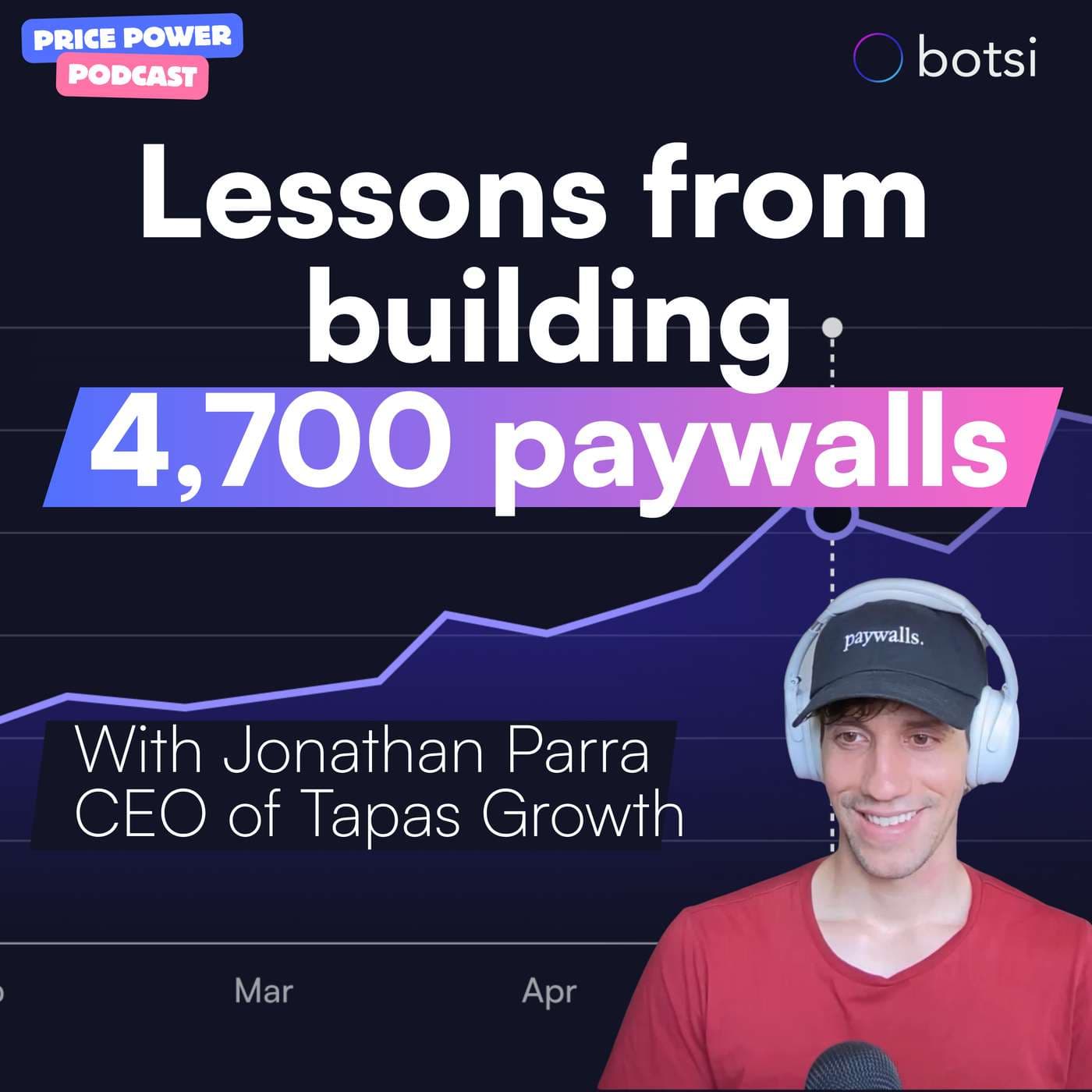 Jonathan Parra on 4,700 Paywall Tests | Price Power Podcast Ep. 21